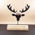 Bild in Galerie-Betrachter laden, Hirsch Xaverl schwarz
